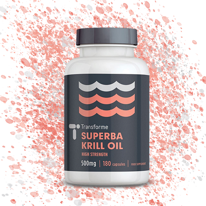Superba Red Krill Oil Capsules, 500mg - 1000mg Serving, Omega 3 Krill Oil High Phospholipids, DHA, EPA