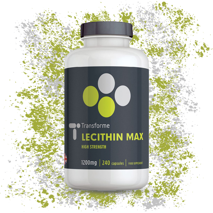 Lecithin 1200mg Capsules, High Absorbtion Soya Lecithin Softgels Supplement, Rich in Phospholipids including Choline