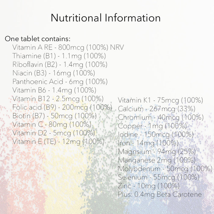 Multivitamins & Minerals, Multimax A-Z Vitamin Support, One A Day Vegetarian & Vegan Tablets