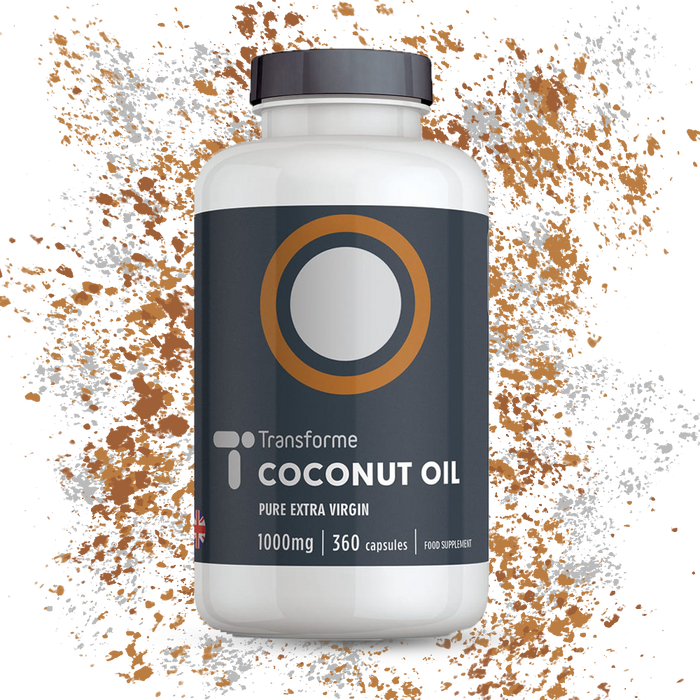 3 Frascos Coconut Oil 1000mg 90 Softgels C/u Sunvit Sabor Sin Sabor