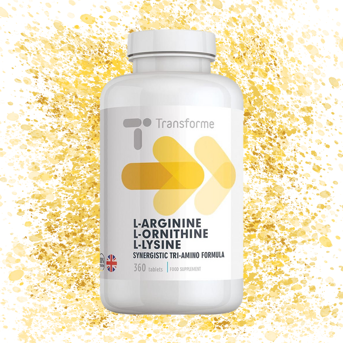 Triple Amino L-Arginine L-Ornithine L-Lysine Complex -  Pure Potent Amino Acids