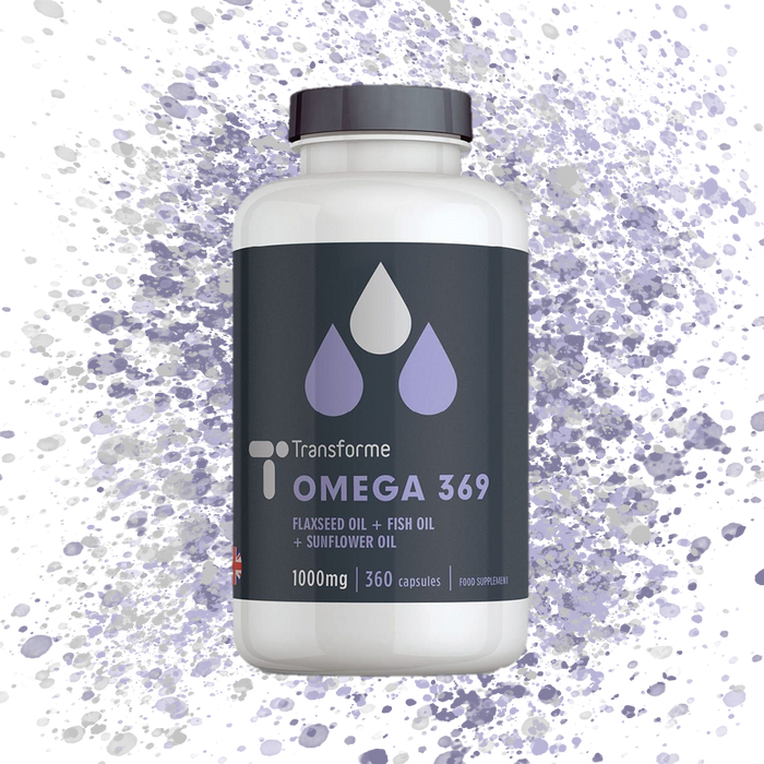 Omega 3 6 9 Capsules 1000mg, Omega 3 6 9 Softgels, Fish, Flaxseed & Sunflower Seed Oils