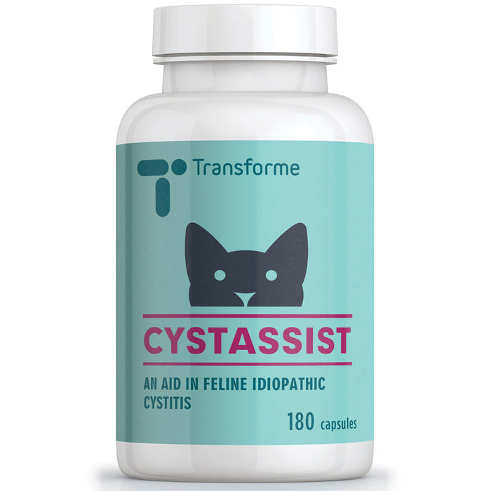 Cystassist capsules with N-Acetyl D Glucosamine, Transforme 180 capsule bottle front